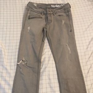 Hurley straight leg jeans